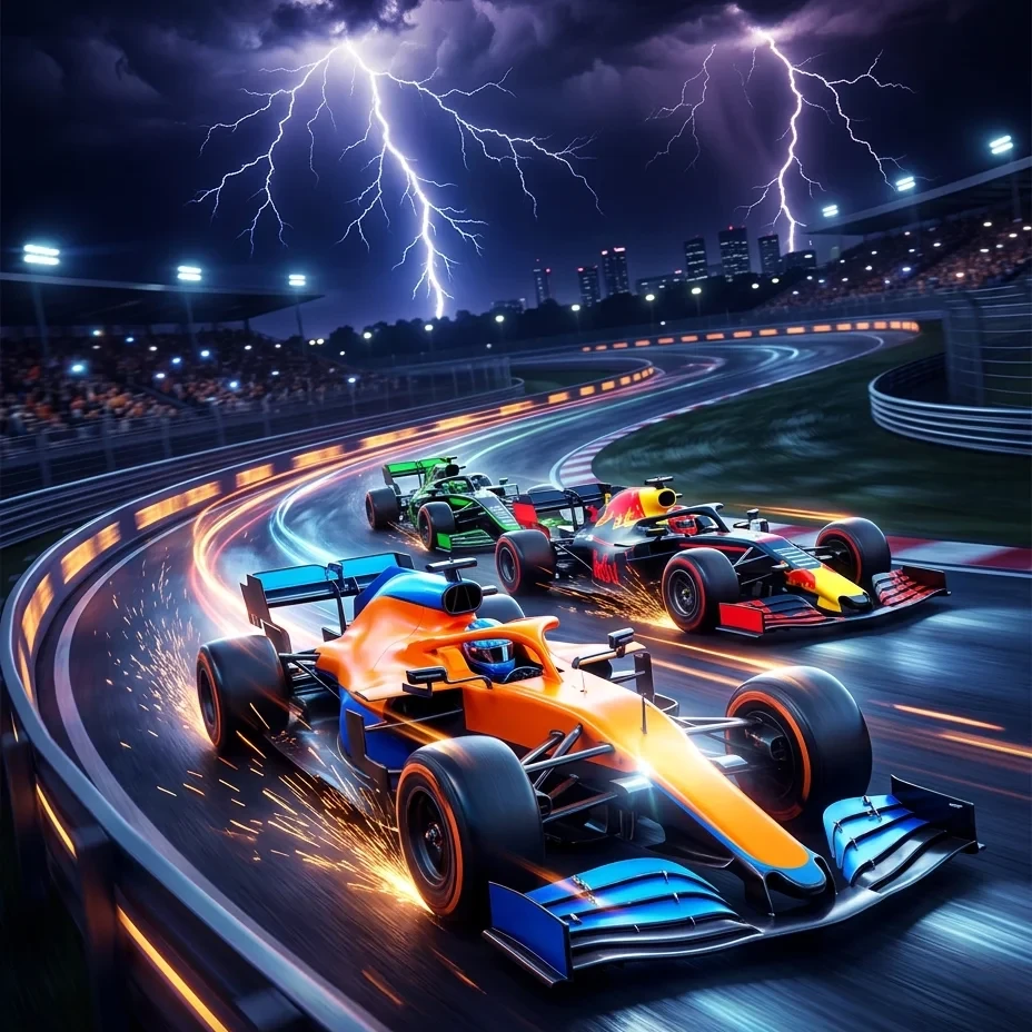 Racing Thunder at Hellspin casino pokies
